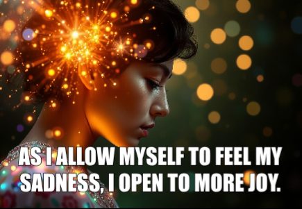 Psychic april 10 As I allow myself to feel my sadness, I open to more joy.