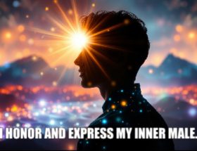 Psychic april 3 I honor and express my inner male.