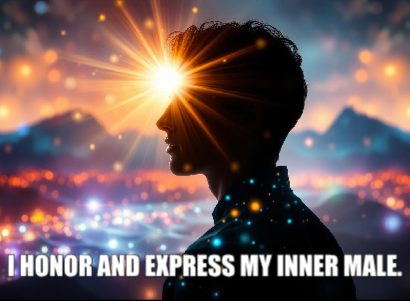 Psychic april 3 I honor and express my inner male.