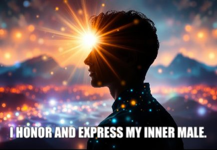 Psychic april 3 I honor and express my inner male.