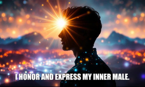Psychic april 3 I honor and express my inner male.