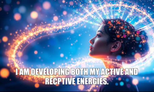 Psychic april 4 I am developing both my active and recptive energies.