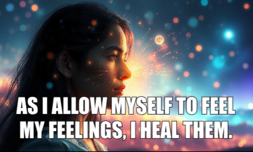 Psychic april 6 As I allow myself to feel my feelings, I heal them.