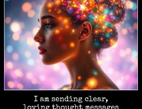 I am sending clear, loving thought messages from my mind to my body.