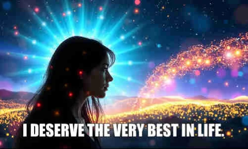 Psychic april 18 I deserve the very best in life.