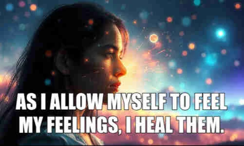 Psychic april 6 As I allow myself to feel my feelings, I heal them.