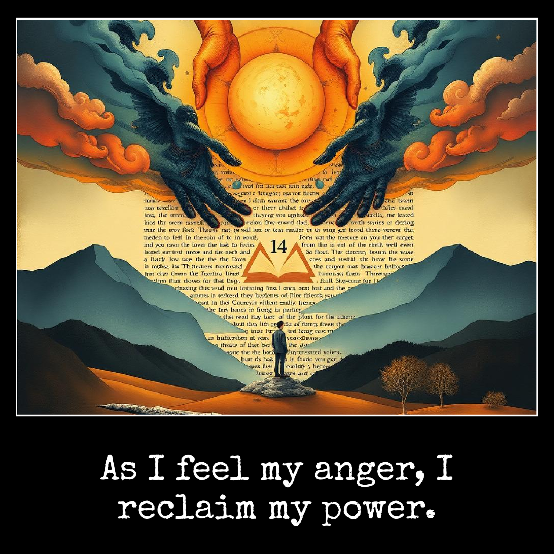 Psychic May 14 : As I feel my anger, I reclaim my power.