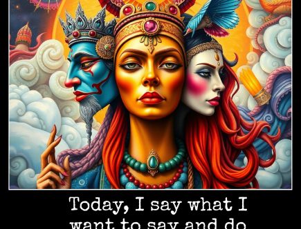 Psychic May 17 Today, I say what I want to say and do what I want to do.