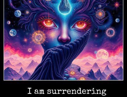 May 21 I am surrendering to the universe.