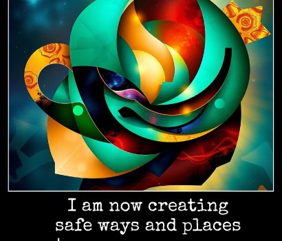 May16 I am now creating safe ways and places to express my anger.