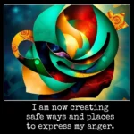May16 I am now creating safe ways and places to express my anger.