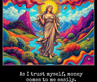 As I trust myself, money comes to me easily.