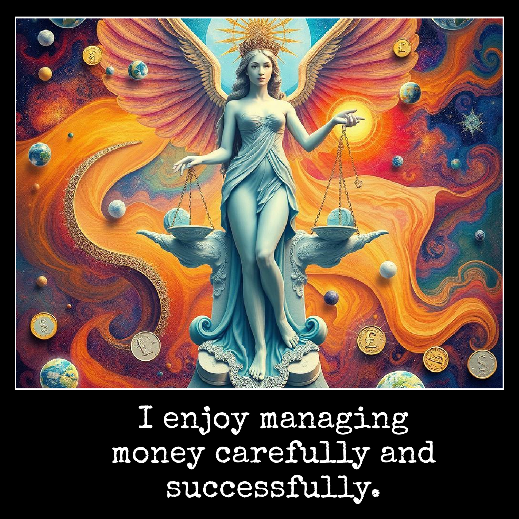 May 24 I enjoy managing money carefully and successfully.