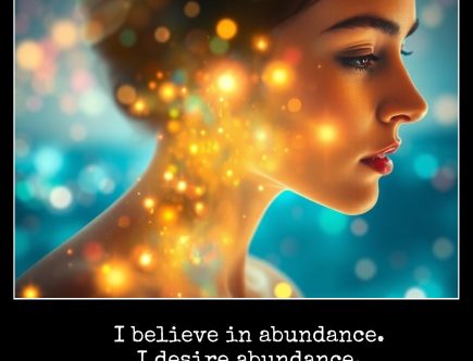 May 28 I believe in abundance. I desire abundance. I receive abundance.