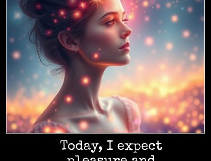 May 30 Today, I expect pleasure and satisfaction.