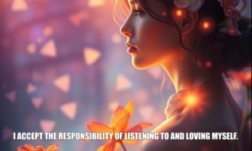 Psychic june29 I accept the responsibility of listening to and loving myself.