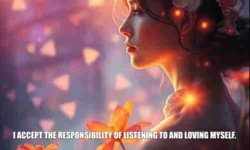 Psychic june29 I accept the responsibility of listening to and loving myself.
