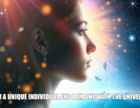 Psychic july 11 I am a unique individual and I am one with the universe.