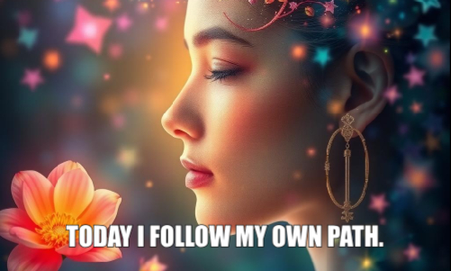 Psychic july 16 Today I follow my own path.