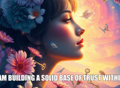 Psychic july 18 I am building a solid base of trust within.