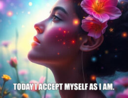 Psychic july 19 Today I accept myself as I am.