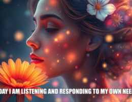 Psychic july 22 Today I am listening and responding to my own needs.