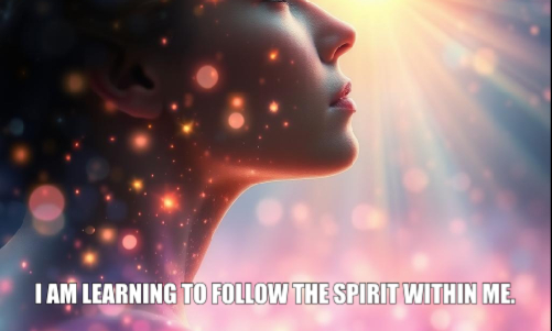 Psychic july 6 I am learning to follow the spirit within me.