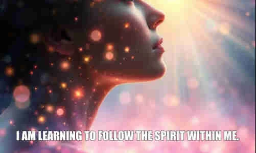Psychic july 6 I am learning to follow the spirit within me.