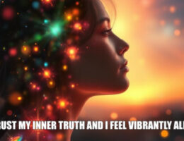 Psychic july 7 I trust my inner truth and i feel vibrantly alive.
