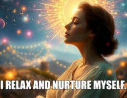 Psychic july 8 I relax and nurture myself.
