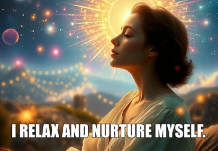 Psychic july 8 I relax and nurture myself.