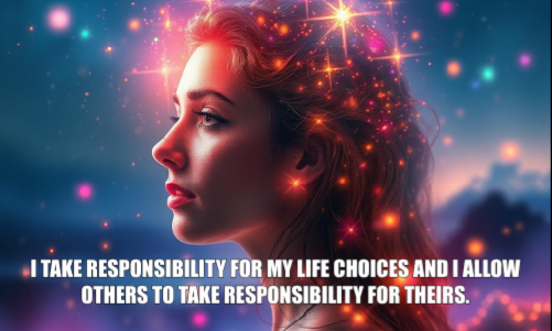 Psychic june 23 I take responsibility for my life choices and I allow others to take responsibility for theirs.