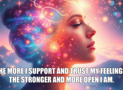 Psychic june 26 The more I support and trust my feelings, the stronger and more open I am.
