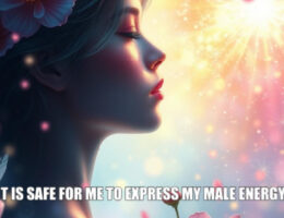 Psychic june 28 It is safe for me to express my male energy.