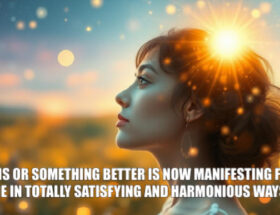 Psychic june 30 This or something better is now manifesting for me in totally satisfying and harmonious ways