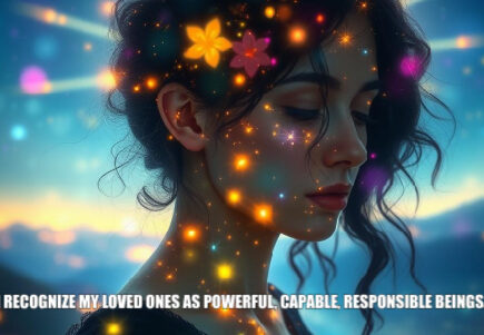 Psychic june25 I recognize my loved ones as powerful, capable, responsible beings.