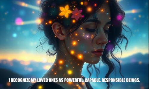 Psychic june25 I recognize my loved ones as powerful, capable, responsible beings.