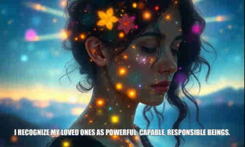 Psychic june25 I recognize my loved ones as powerful, capable, responsible beings.