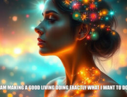 psychic august 6 I am making a good living doing exactly what I want to do.