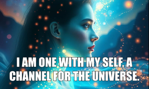 psychic august 8 I am one with my self, a channel for the universe.