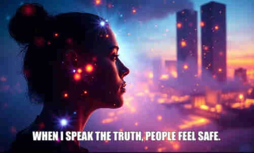 psychic september 11 When I speak the truth, people feel safe.