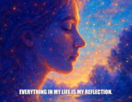 psychic november No accidents I assume that everything in my life is my reflection, my creation; there are no accidents or events that are unrelated to me. If I see or feel something, if it has any impact on me, then my soul has attracted or created it to show me something. If it didn’t mirror some part of myself, I wouldn’t even be able to see it. All the people in my life are reflections of the various characters and energies that live inside of me. Everything in my life is my reflection.