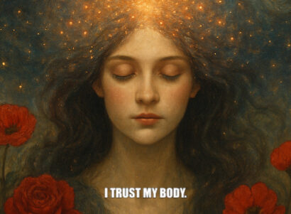 psychic november 5 Silhouette of a person with glowing, colorful particles around the head, symbolizing inner energy and life force.