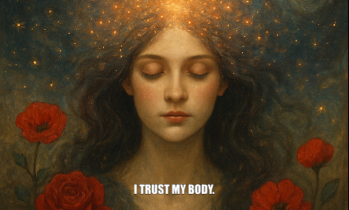 psychic november 5 Silhouette of a person with glowing, colorful particles around the head, symbolizing inner energy and life force.