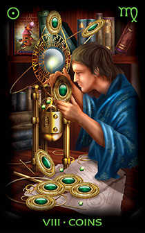 eight of coins