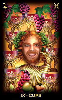 nine of cups